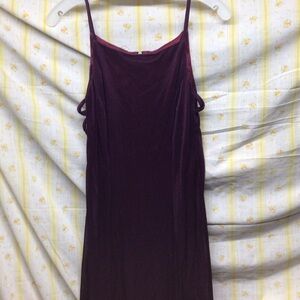 Morgan & Co. Purple Strapless Dress